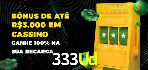 333Ud melhor bônus de depósito